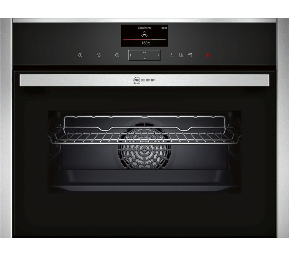 NEFF C17FS32N0B Compact Electric Steam Oven – Stainless Steel, Stainless Steel