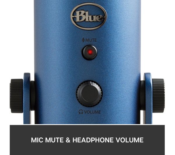 Buy Blue Yeti Professional Usb Microphone Midnight Blue Free Delivery Currys