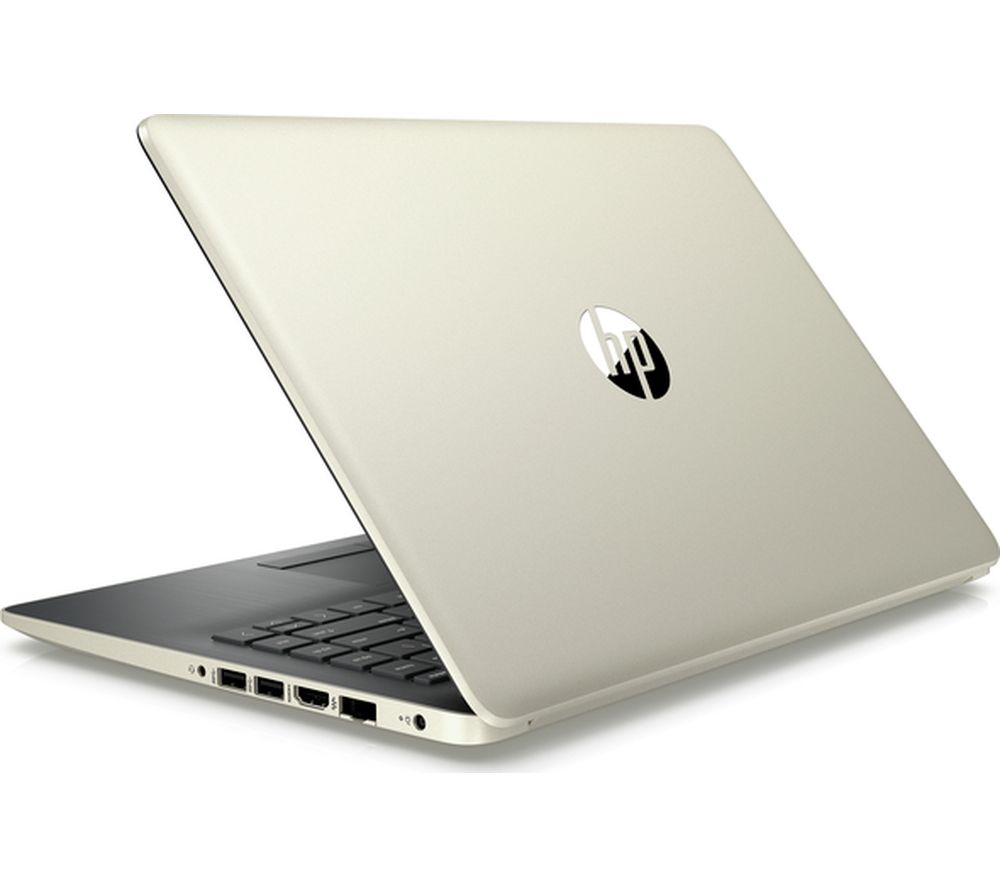 Buy HP 14-ck0599sa 14" Intel® Core™ i7 Laptop - 256 GB SSD, Gold  Free Delivery  Currys