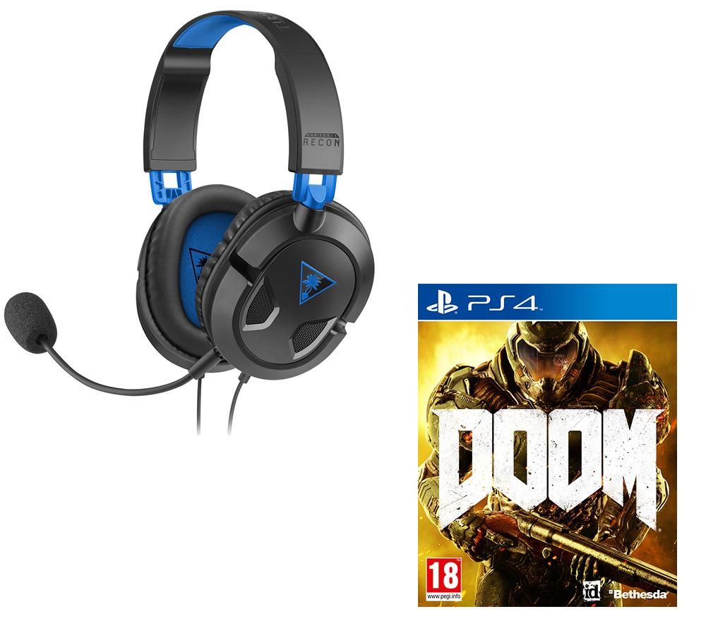 SONY Earforce Recon 50p Gaming Headset & Doom Review