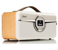 VQ Susie-Q Portable DAB+ Smart Bluetooth Radio - Oak
