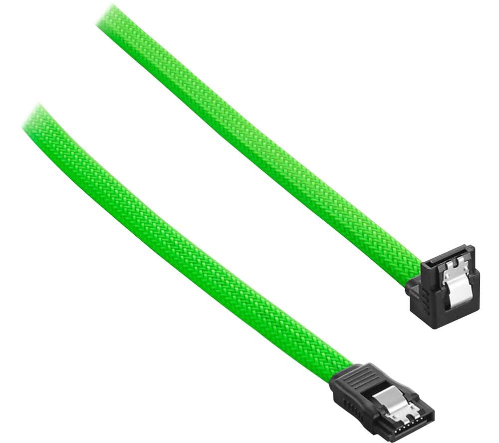 ModMesh 60 cm Right Angle SATA 3 Cable - Light Green