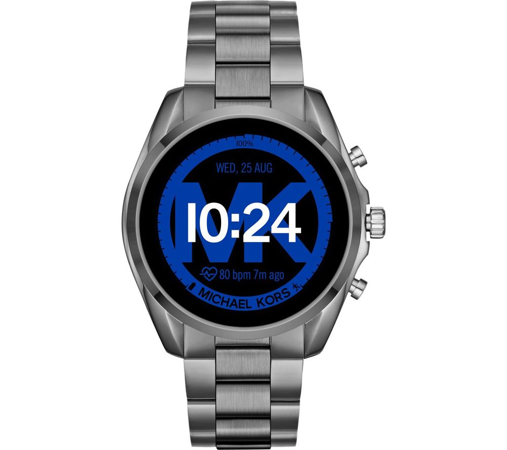 michael kors smart watch blue