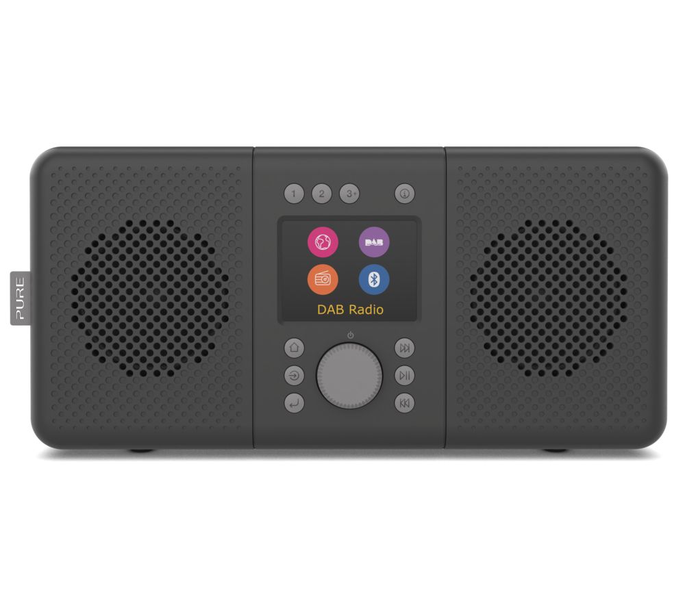PURE Elan Connect+ DAB+/FM Smart Bluetooth Radio - Black