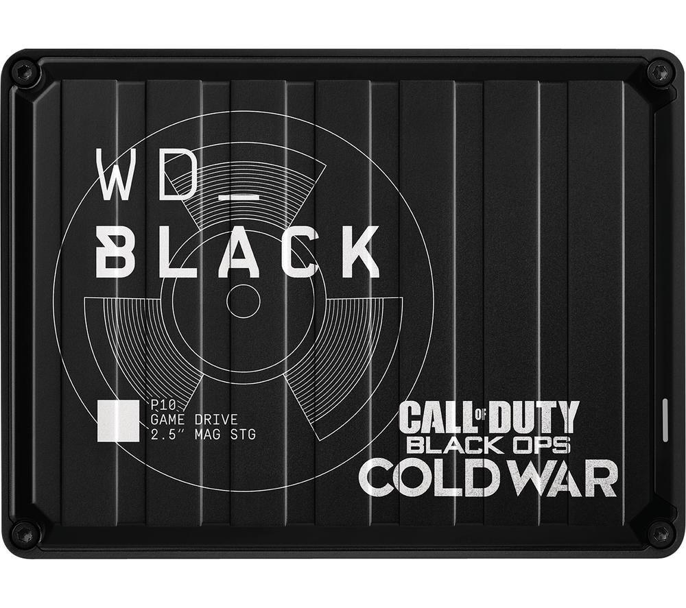 _BLACK P10 Call of Duty: Black Ops Cold War Edition Game Drive - 2 TB, Black