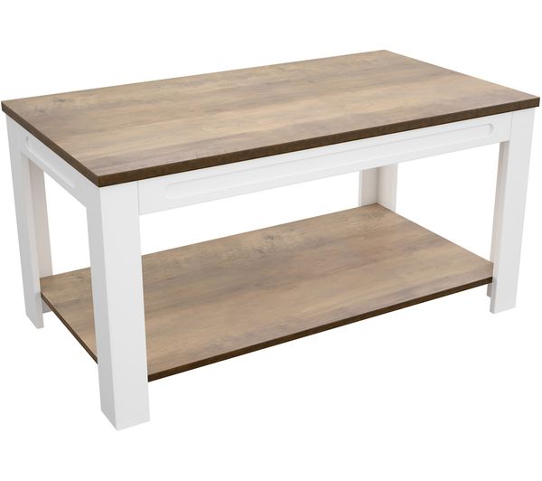 Avf Whitesands Ft90wssw Coffee Table Wood White