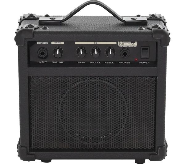 Kinsman 10w Bb10bs Combo Bass Guitar Amplifier Black