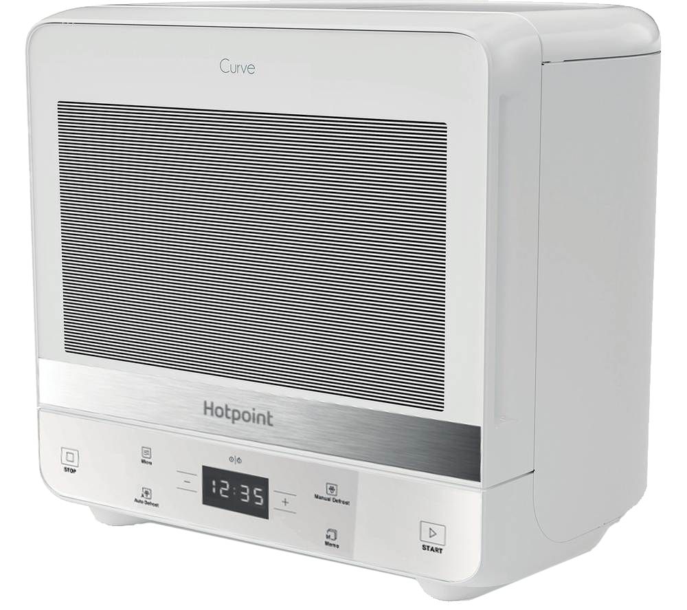 HOTPOINT Curve MWHC 1331 FW Solo Microwave White Fast Delivery Currysie