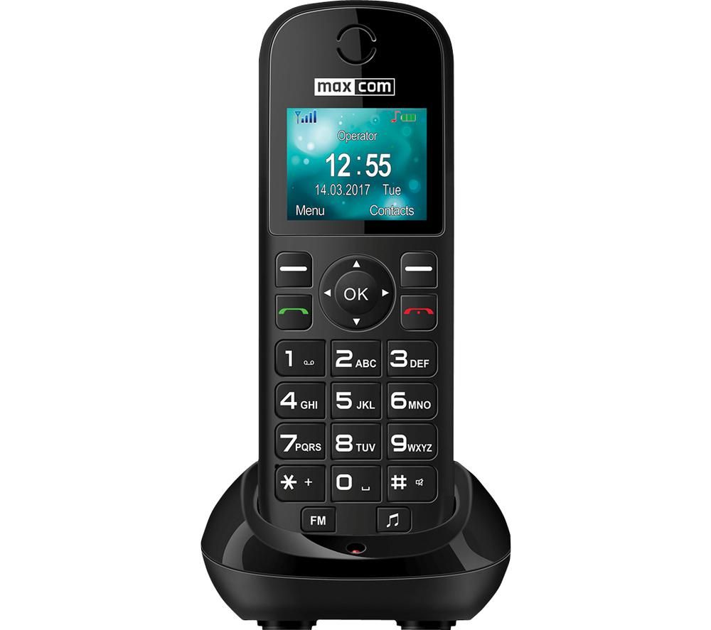 Comfort MM35D GSM Cordless Phone - Black