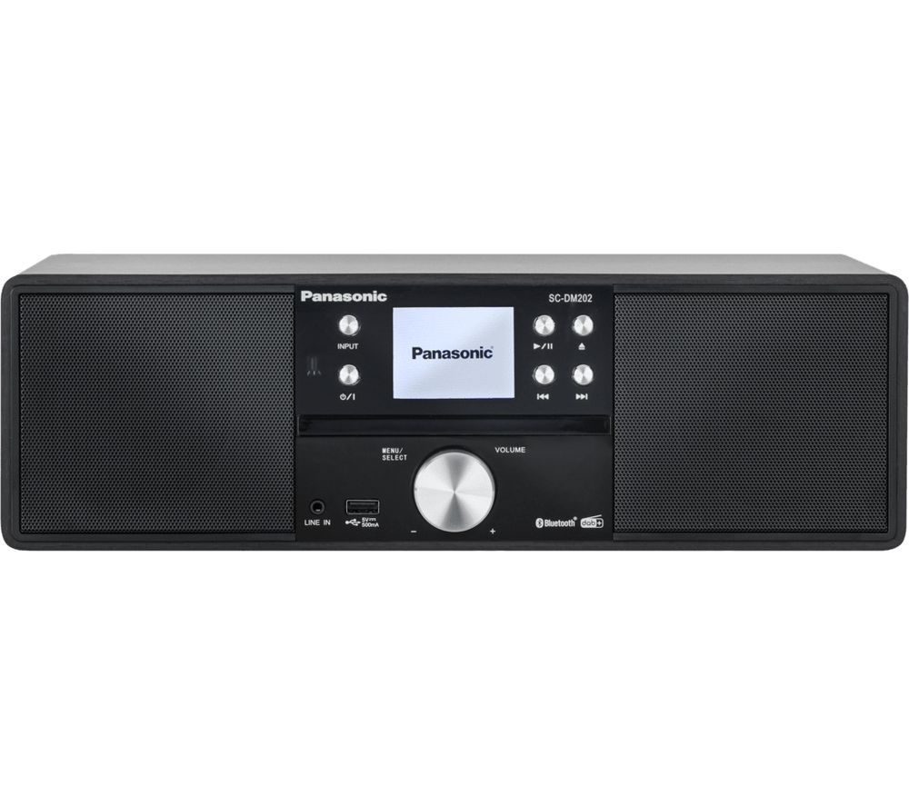 SC-DM202 Bluetooth All-in-One Stereo System - Black