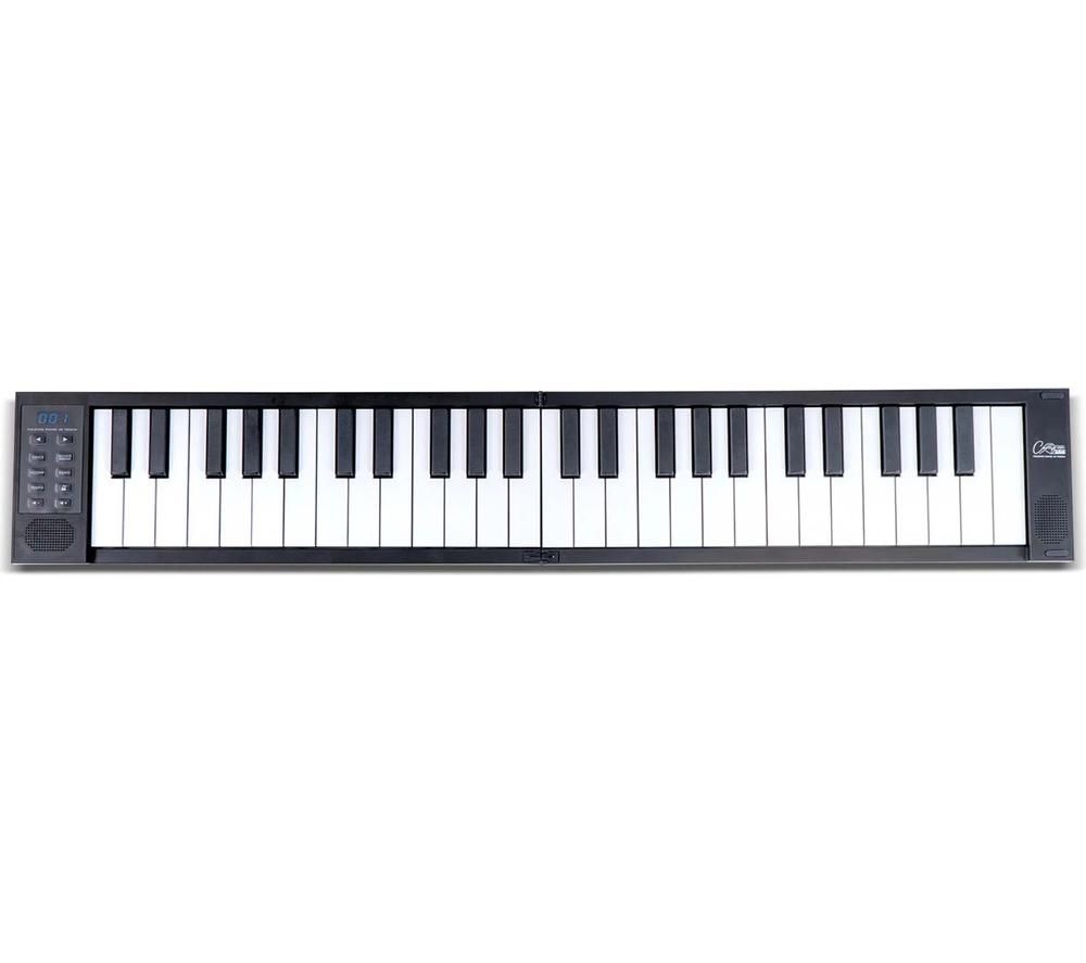 BA215021 Portable Folding Digital Piano Keyboard - Black