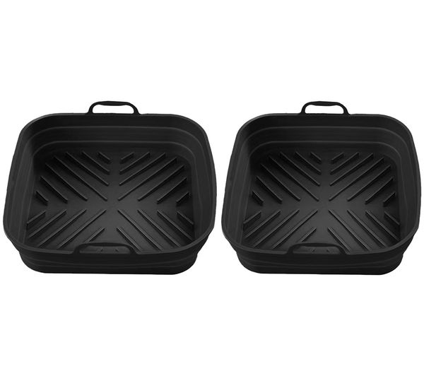 Image of TOWER Square Foldable Trays - Set of 2