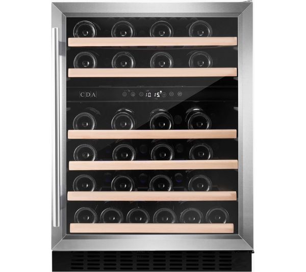 Image of CDA CFWC604SS Wine Cooler - Stainless Steel