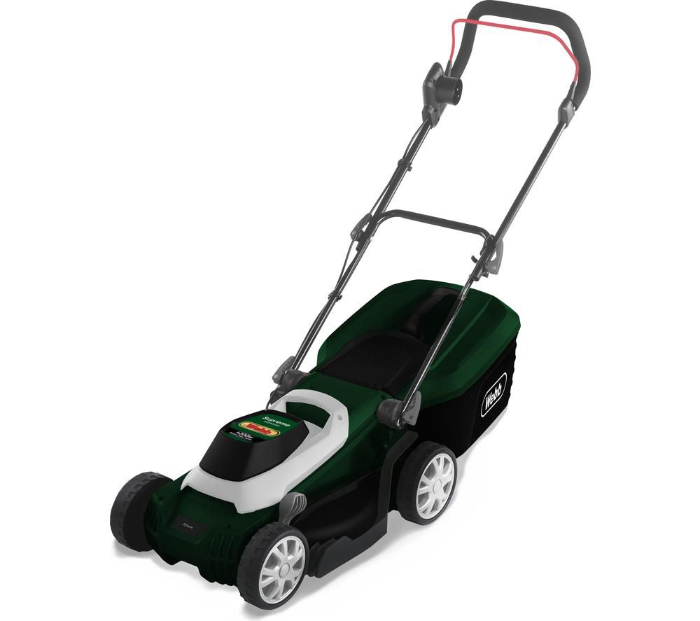 Supreme WEER33RR Corded Rotary Lawn Mower - Green