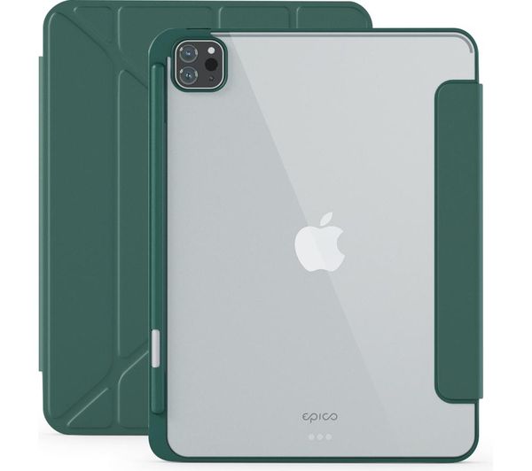 Epico Hero 11 Ipad Pro 1 2 3 4 Gen Or Air 4 5 Gen Smart Cover Clear Green