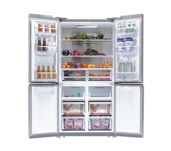HOOVER HSC918ENXK Fridge Freezer - Silver - 34005691 - Currys Business