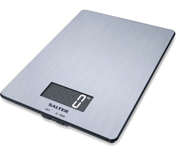 Salter 1103a Ssdreu16 Digital Kitchen Scales Silver