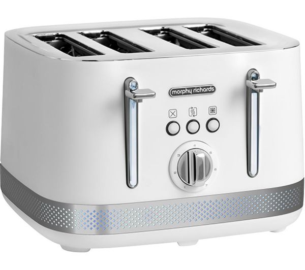 Morphy Richards Illumination 248021 4 Slice Toaster White