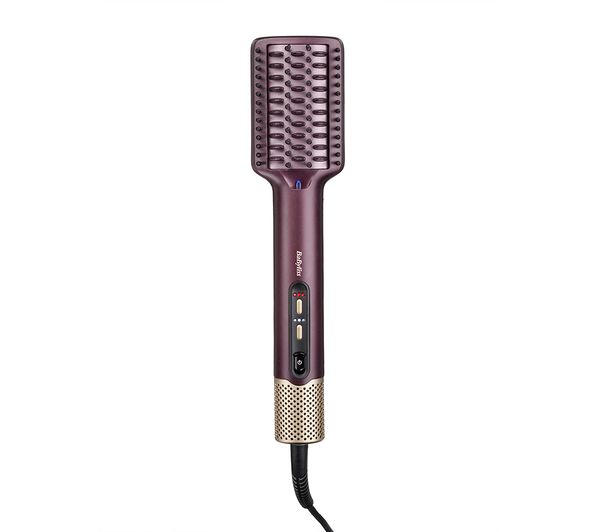 An image of BABYLISS Air Power Smooth AS6400U Air Styler - Burgundy & Gold
