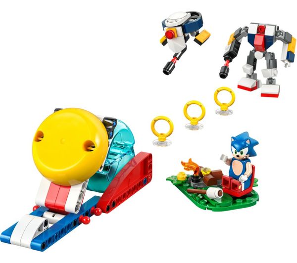 Lego Sonic The Hedgehog 77001 Sonics Campfire Clash Set