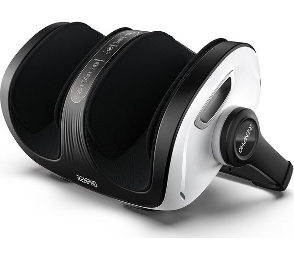 Renpho Shiatsu Foot Calf Massager Black White Renpho Shiatsu Foot Calf Massager Black White