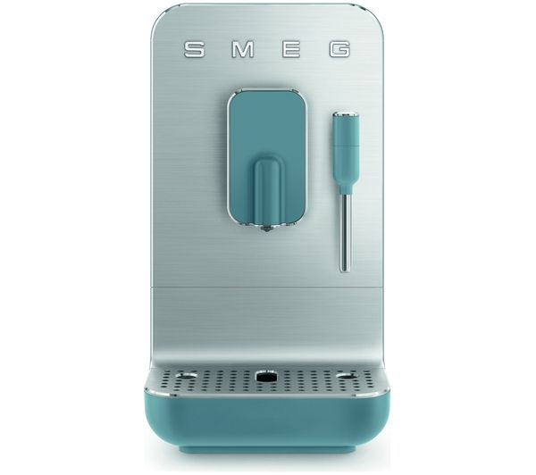 An image of SMEG BCC12SBMUK Bean to Cup Coffee Machine - Storm Blue