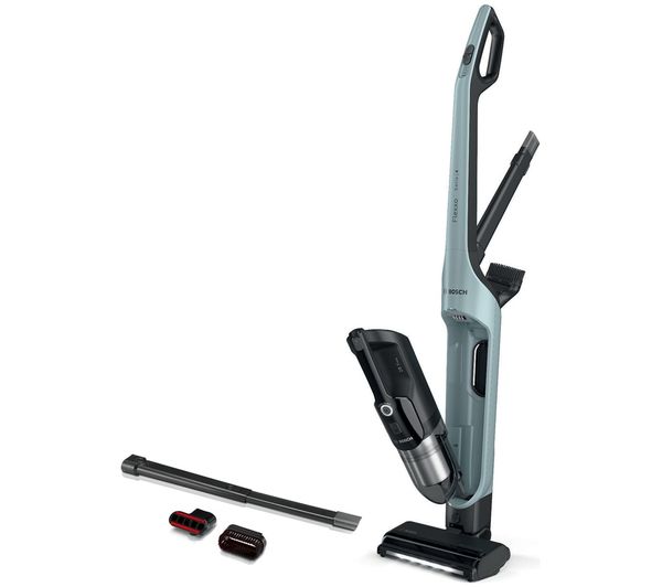 An image of BOSCH Series 4 Flexxo BH4SM28GB Cordless Handstick Vacuum Cleaner - Blue