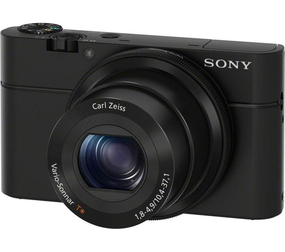 SONY Cyber-shot DSC-RX100 I High Performance Compact Camera - Black, Black