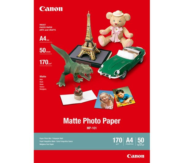 CANON A4 Matte Photo Paper review