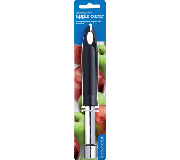 KCCORER - KITCHEN CRAFT Apple Corer - Black - Currys Business