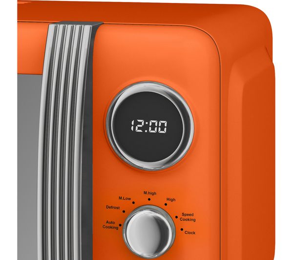 Buy SWAN Retro SM22030ON Solo Microwave Orange Free Delivery Currys
