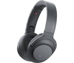 SONY WH-H900N Wireless Bluetooth Noise-Cancelling Headphones - Black