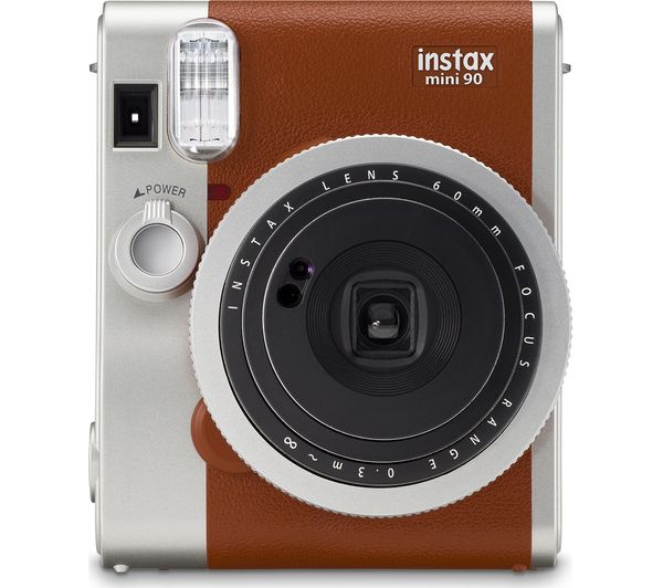 INSTAX Mini 90 Instant Camera - Brown, Brown