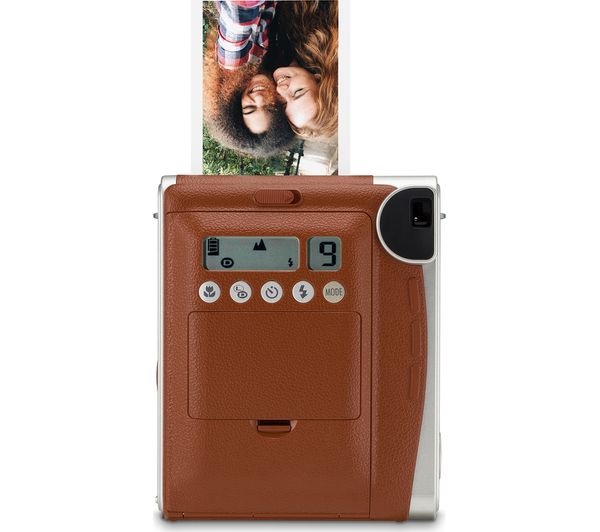 INSTAX Mini 90 Instant Camera - Brown Fast Delivery | Currysie