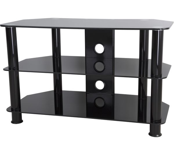 AVF SDC800CMBB 800 mm TV Stand - Black, Black