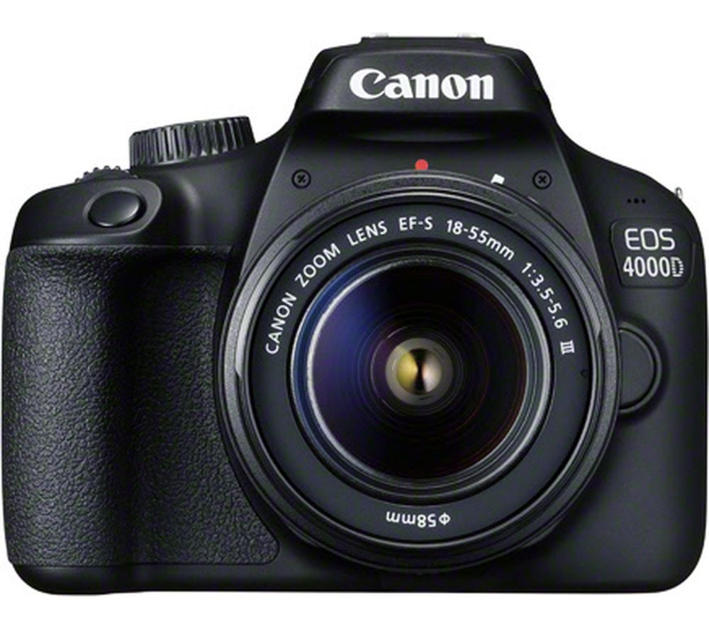 Buy CANON EOS 4000D DSLR Camera with EF-S 18-55 mm f/3.5-5 ...