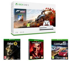 MICROSOFT Xbox One S, Forza Horizon 4, Project Cars 2, Tekken 7, Fallout 76 & Apex Legends Bundle