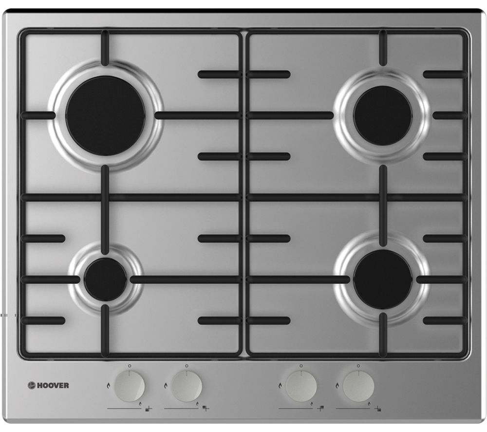 HHW6BRMX Gas Hob - Stainless Steel, Stainless Steel