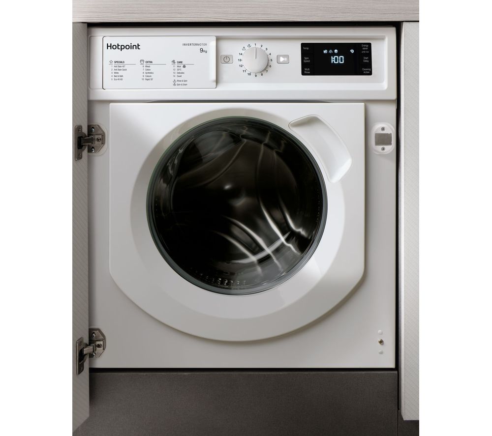 HOTPOINT BIWMHG91484 Integrated 9 kg 1400 Spin Washing Machine Reviews