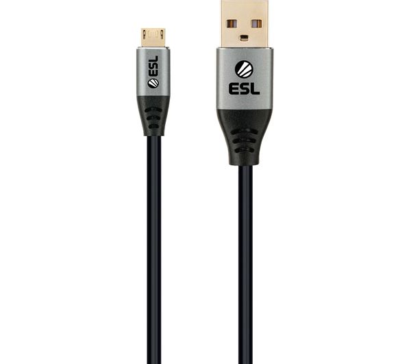 304142 ESL Gaming USB to Micro USB Cable 4 m Currys Business
