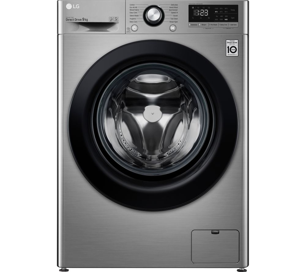 washing machine lg dd ai kg spin graphite 1400 v3 machines laundry