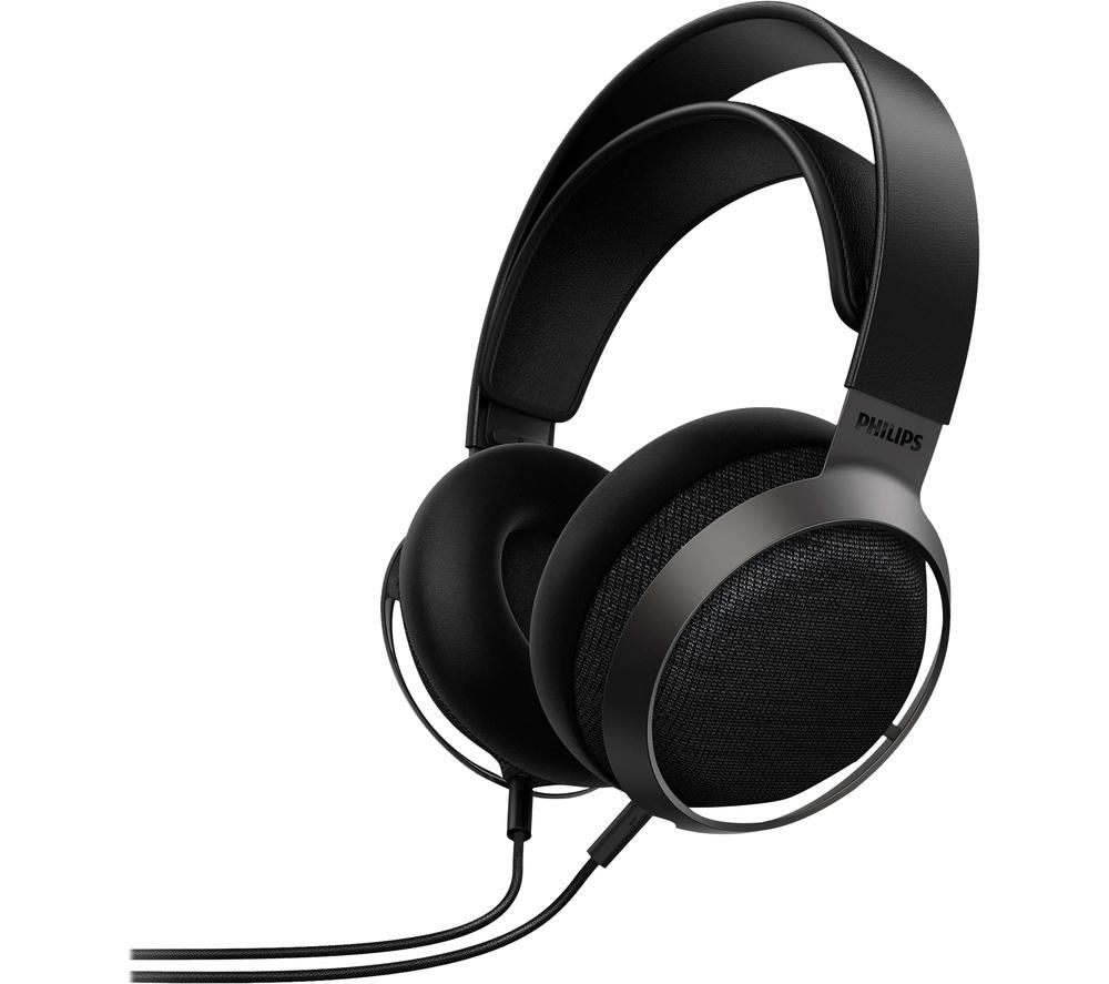 PHILIPS Fidelio X3 Headphones - Black, Black