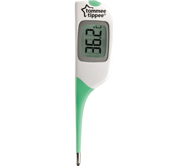 Tommee Tippee Digital 2 In 1 Pen Thermometer White Green