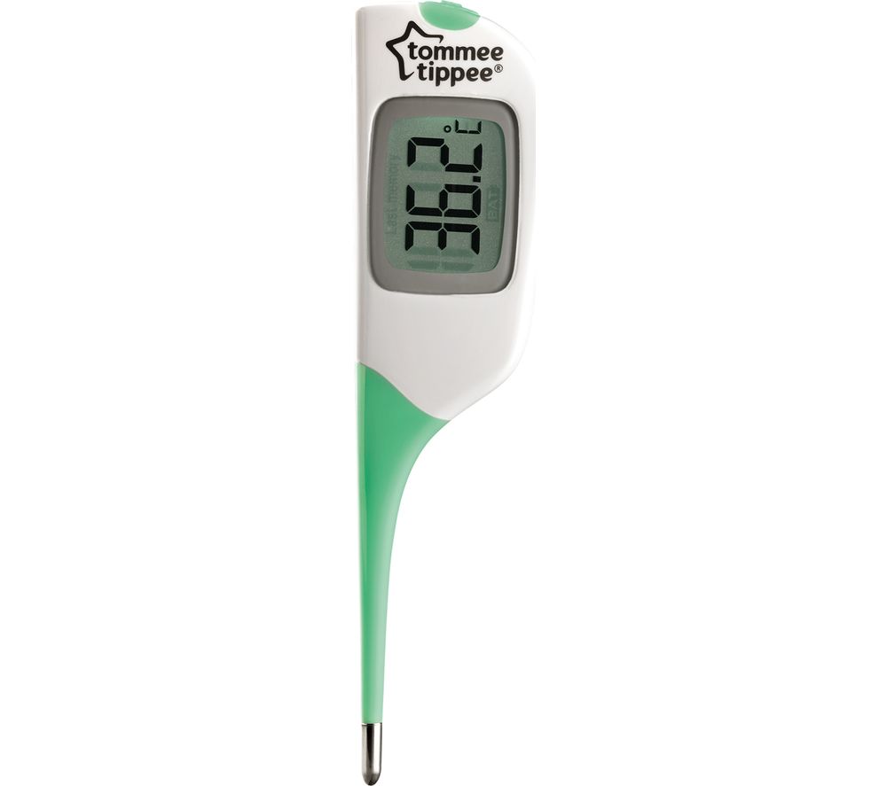 Digital 2-in-1 Pen Thermometer - White & Green