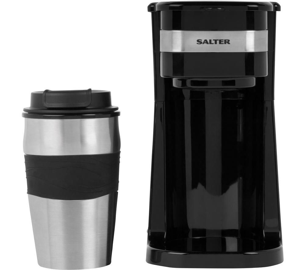 EK2408 Filter Coffee Machine - Black & Silver