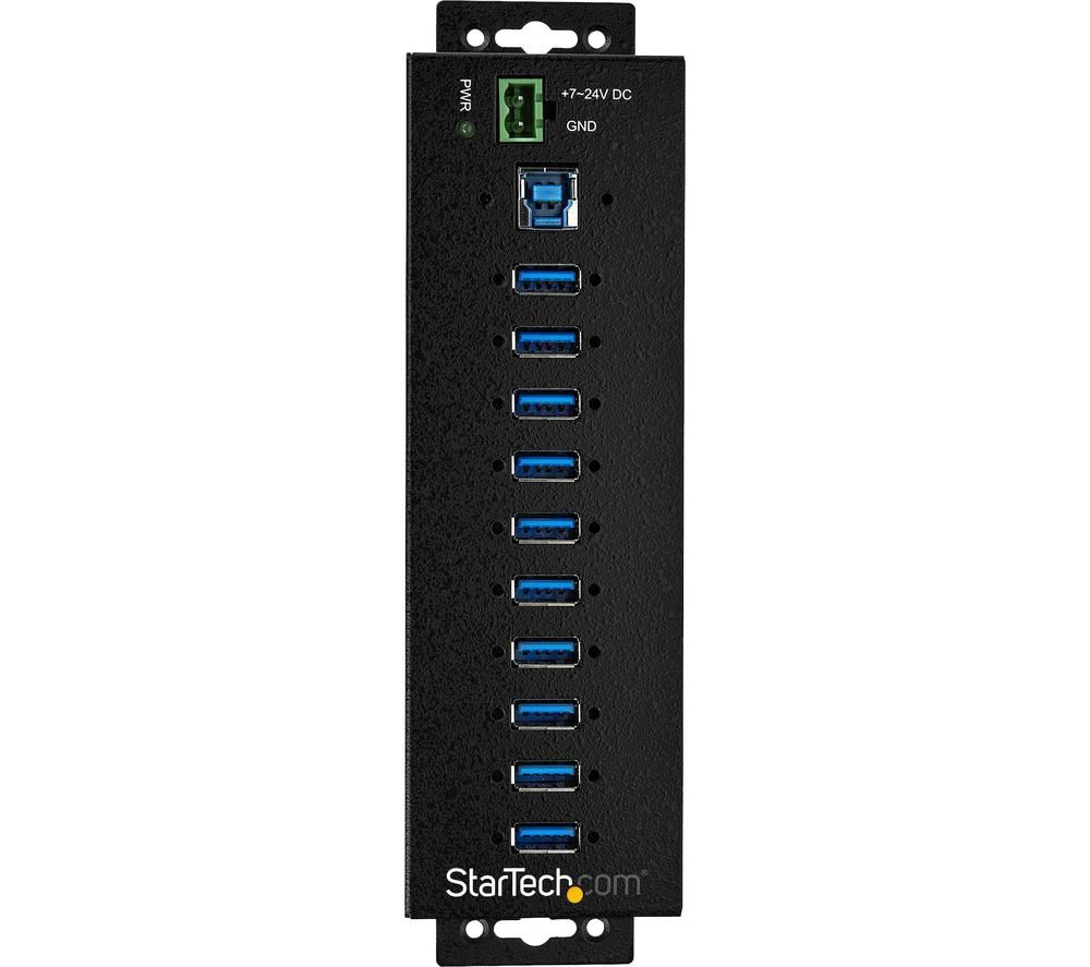 STARTECH ST7300USBME Industrial 10-port USB Hub with Power Adapter review