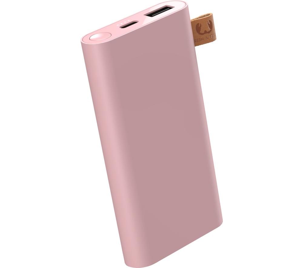 FRESH N REBEL 2PB6000DP Portable Power Bank - Dusty Pink