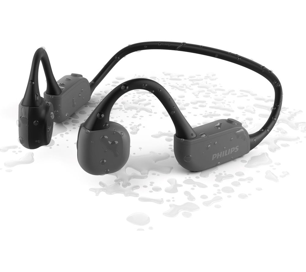 PHILIPS TAA6606BK/00 Wireless Bluetooth Sports Headphones - Black
