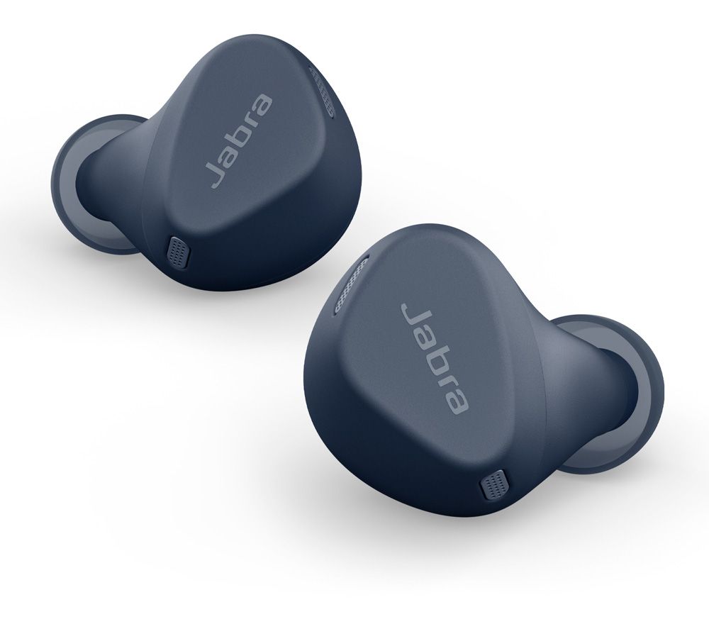 JABRA Elite 4 Active Wireless Bluetooth Noise-Cancelling Sports Earbuds - Navy