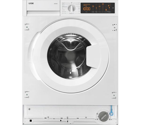 Image of LOGIK T-series LIW812W22 Integrated 8 kg 1200 Spin Washing Machine